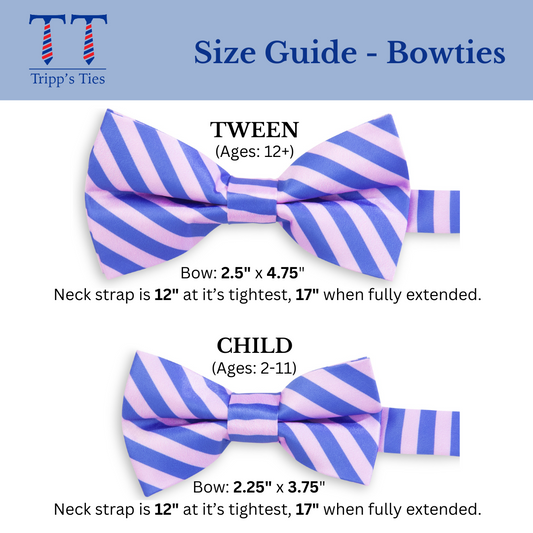 Spring 2026 Fish Print Citron Blue and Orange Pre-tied Bowtie