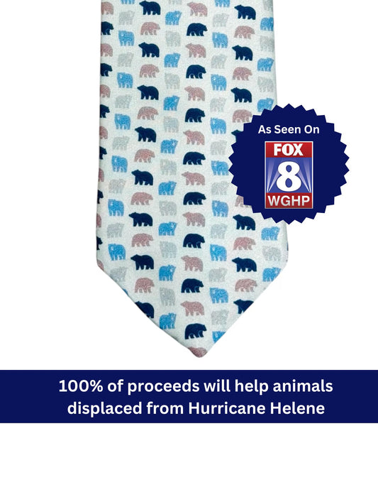 Western North Carolina Hurricane Helene Recovery Benefit Necktie