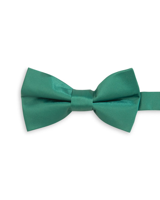 PREORDER Evergreen Emerald Green Solid Pre-tied Child Tween Bowtie