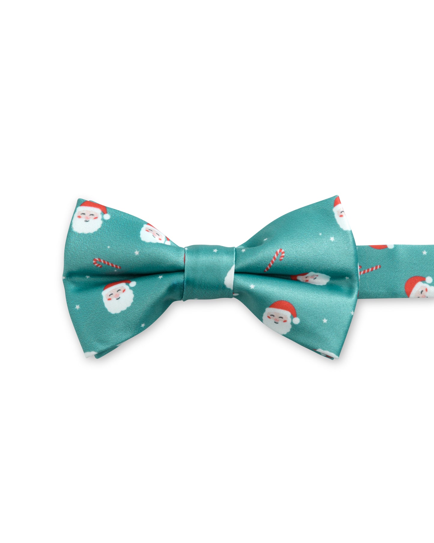 Fall 2026 PREORDER Jolly Christmas Santa Print Pre-tied Bowtie