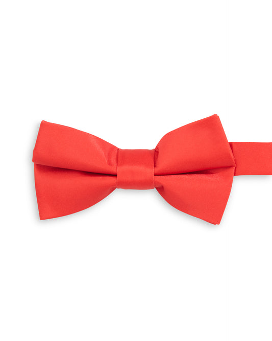 PREORDER Haute Red Solid Christmas Holiday Child Tween Pretied Bowtie