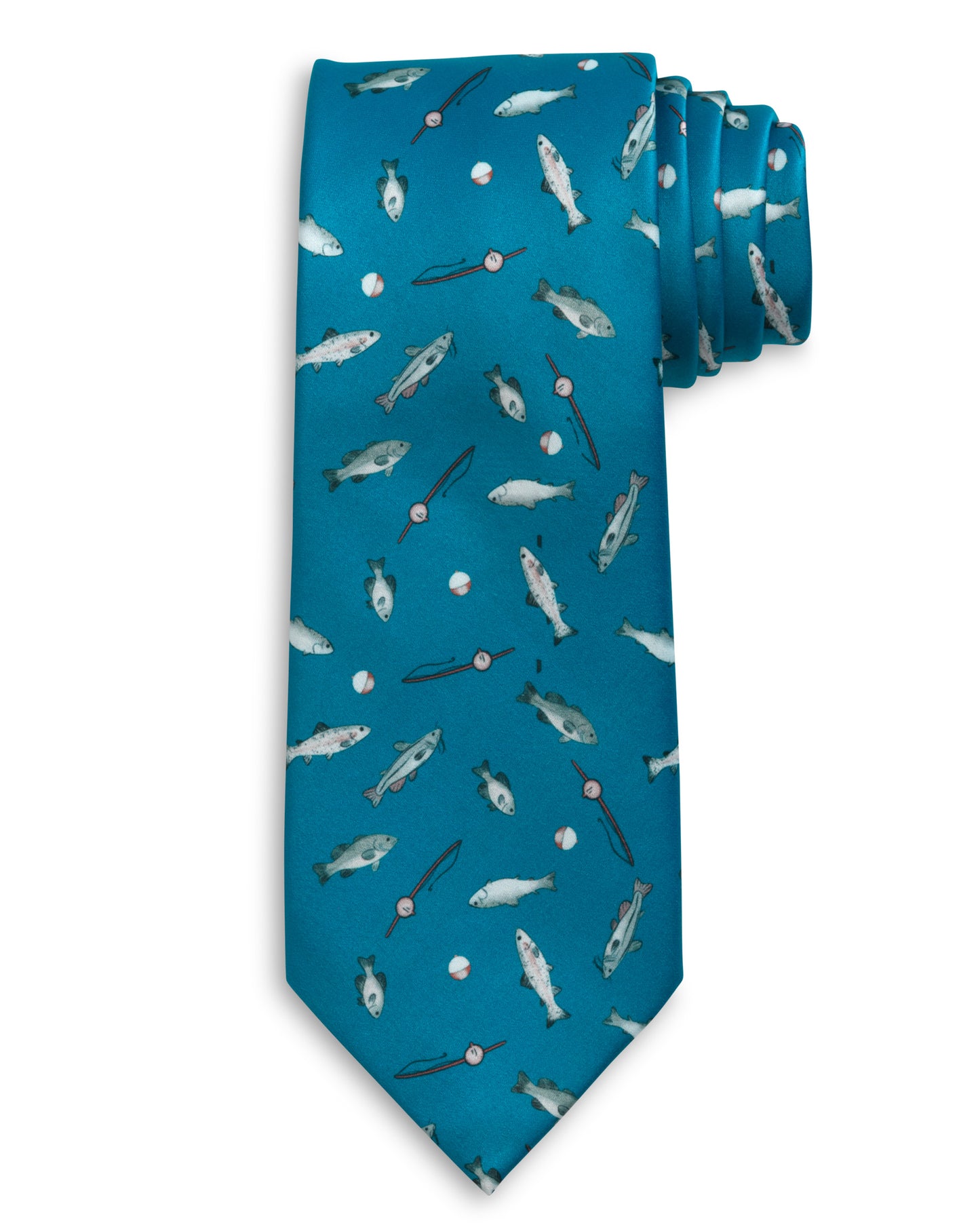 Fall 2026 PREORDER Lake Effect Fishing Print Necktie
