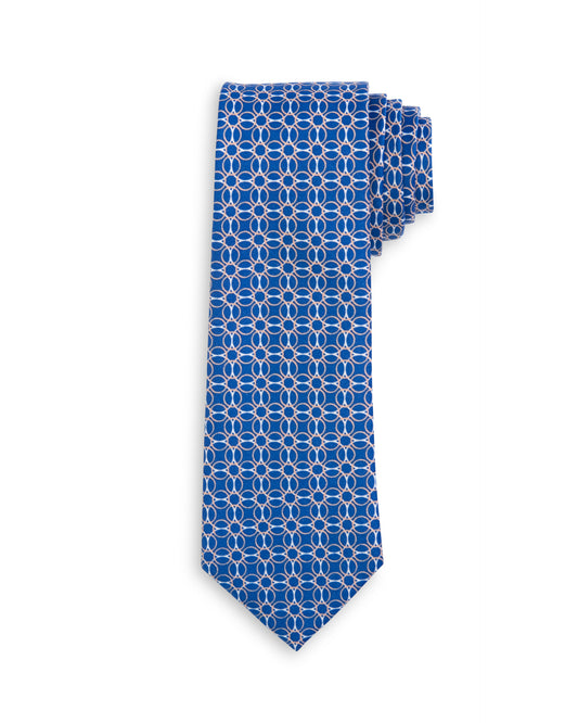 Tripp's Signature Geometric Blue Child Tween Adult Necktie
